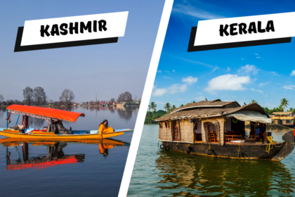 Kerala backwater houseboats vs Kashmir Dal Lake houseboats comparison